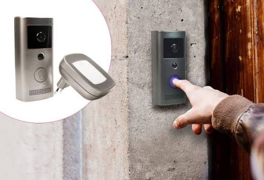 Sonnette d’alarme avec caméra intégré